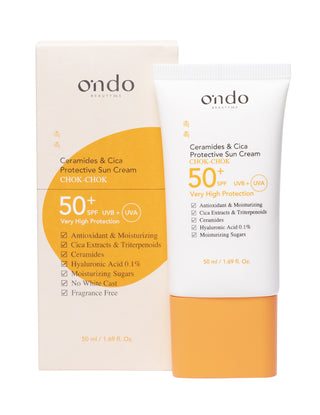 Ondo Beauty - Ceramides & CICA protective Sun Cream SPF 50