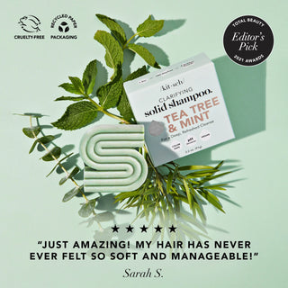 Shampoing solide clarifiant - Tea Tree &amp; Menthe