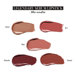 Legendary Serum Lipstick - The nudes