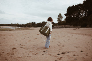 Sac week-end - Cognac/blanc