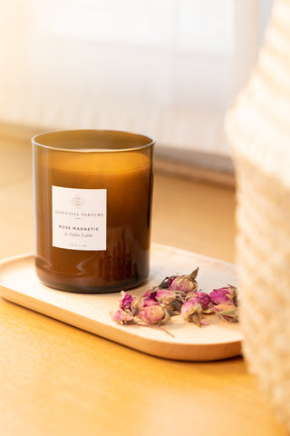 Scented candle - Rose Magnetic