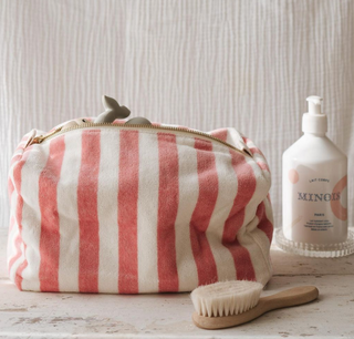 Trousse de toilette - Rose/blanc 