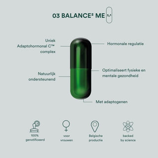 Balance Me Vitamins - hormonale gezondheid