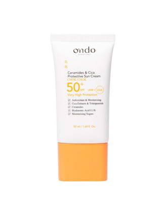 Ondo Beauty - Ceramides & CICA protective Sun Cream SPF 50