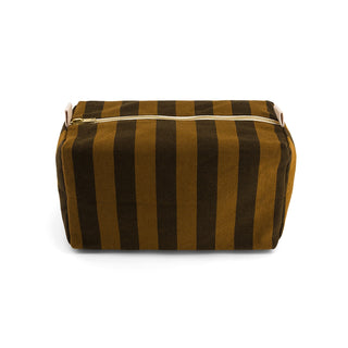 Toilet bag - Cognac/black 